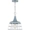 Progress Lighting Bastille Collection Coastal Blue One-Light Pendant P500236-164 - alternate 3